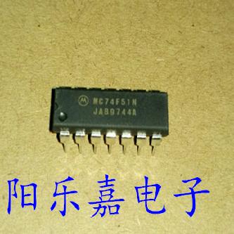 全新集成电路 MC74F51N 74F51PC SN74F51N DIP-14 进口原装