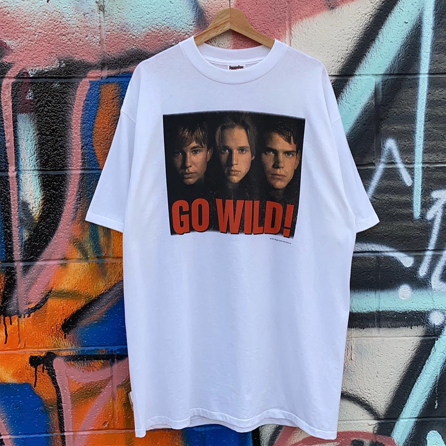 Wild America美式复古重磅棉oversize街头休闲Cityboy短袖T恤潮牌