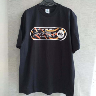 The Prodigy神童乐队短袖T恤Cityboy美式高街潮牌重磅纯棉古着tee