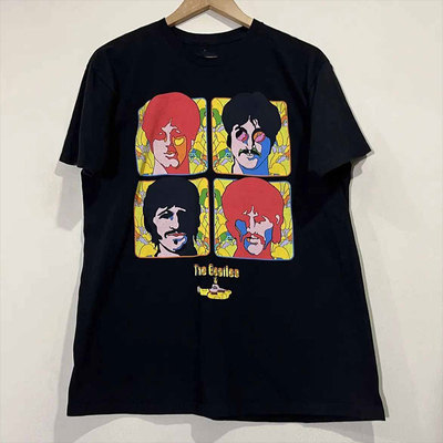 The Beatles披头士摇滚乐队美式潮牌男女T恤欧美高街情侣款短袖