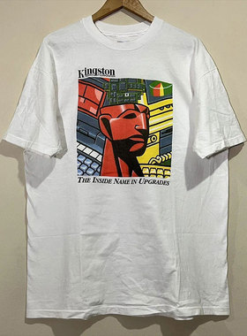 THE INSIDE NAME IN UPGRADES美式潮牌男女短袖欧美复古情侣T恤