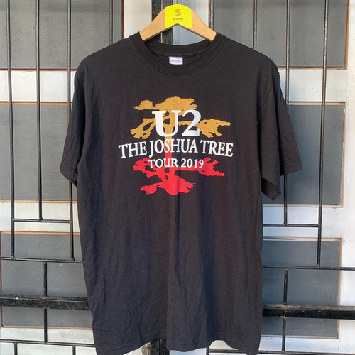 The Joshua Tree摇滚乐队小众设计感post-punk高街美式复古半袖潮
