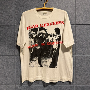 Dead Kennedys朋克乐队波普艺术Cityboy美式复古创意趣味短袖T恤