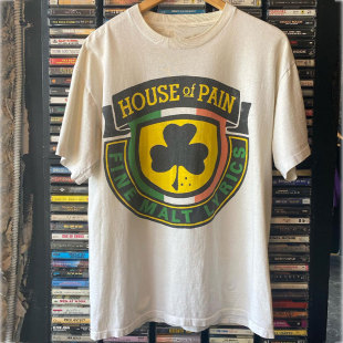 houseofpain乐队周边复古潮牌创意印花短袖chic嘻哈阿美咔叽T恤