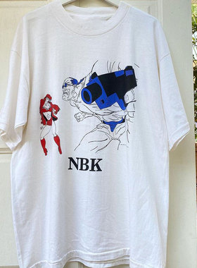 Natural Born Killers电影卡通动漫短袖Cityboy趣味字母印花T恤男