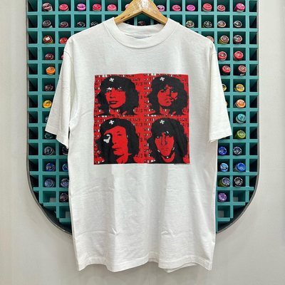 滚石乐队美式重磅纯棉短袖T恤潮