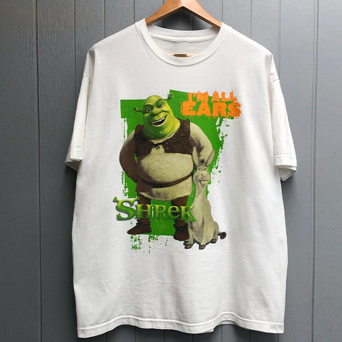 Shrek怪物史莱克卡通电影短袖