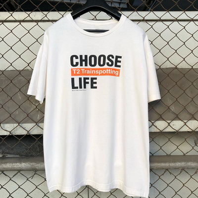 猜火车2欧美电影vintage短袖