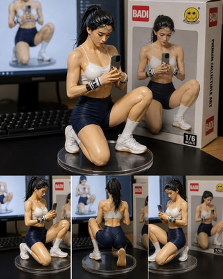 真人手办一对一设计制作各类风格照手办3D玩偶公仔套装3d打印人偶