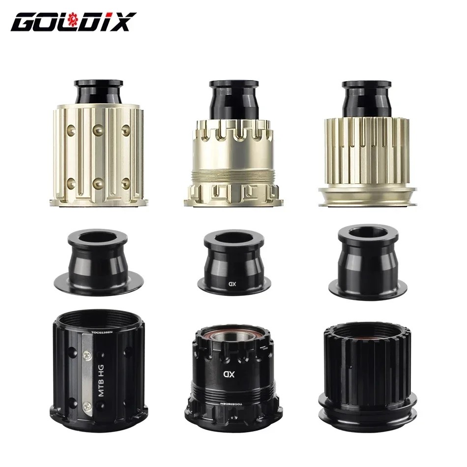 Goldix山地公路花鼓370 310 240 180 Hg/xd/ms自行车轮毂塔基端盖