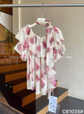 【堂家TXQ】C61035夏装短袖衬衫泉熙正品衬衣小衫
