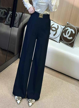 【堂家TXQ】68087大脚直筒阔腿裤泉熙正品女装秋装