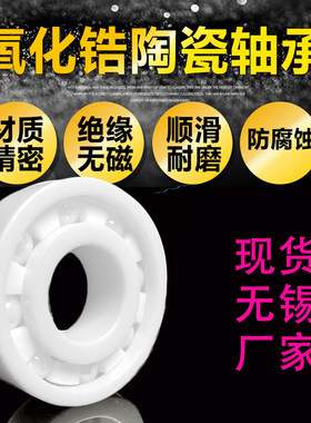 陶瓷轴承耐磨高温无磁耐腐防水
