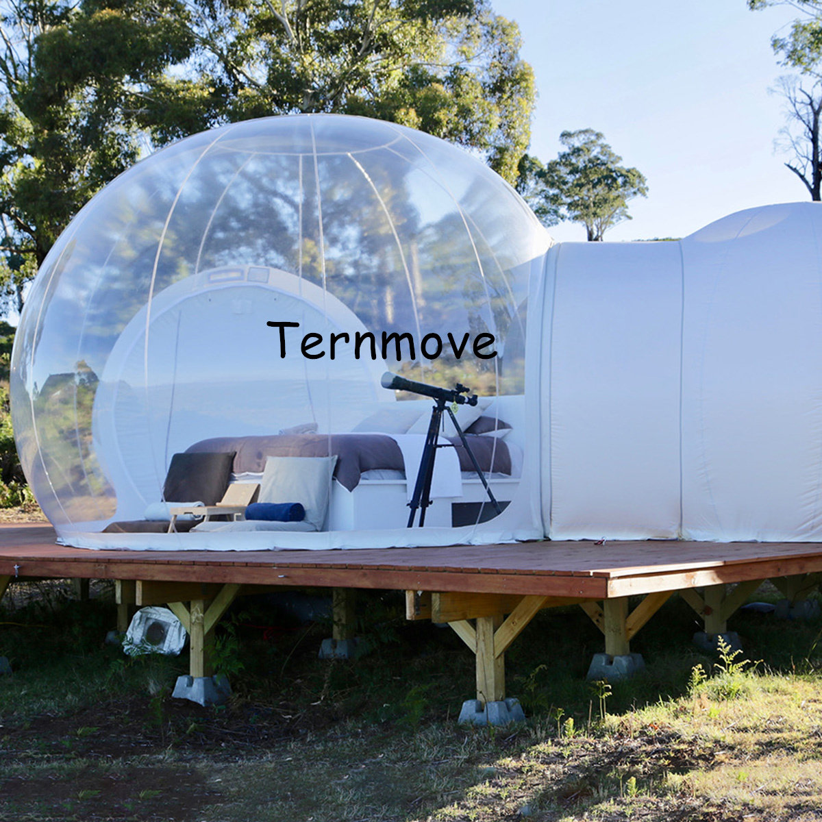 泡泡屋充气帐篷房子大型美陈球闭气户外民宿明星自动搭建广告展示