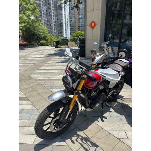 凯旋400 Ryan 护手改装铝合金高强度护弓巴克护手
