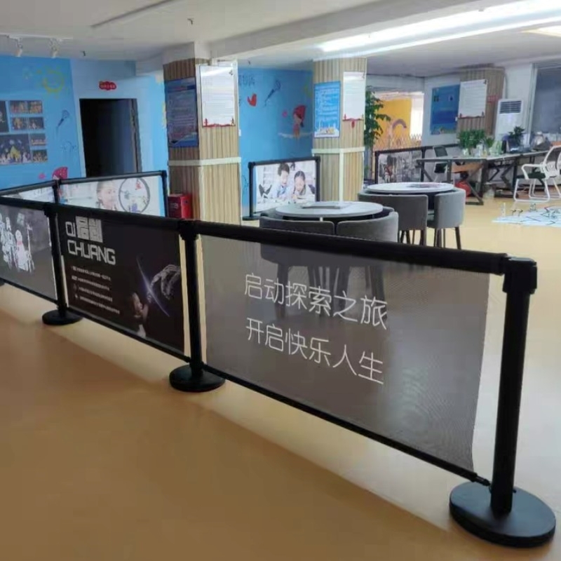 乒乓球台档球板围挡挡板隔断场地围栏乒乓球馆护栏室内可定制广告