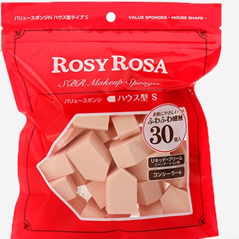 【保税 直发】日本Rosyrosa棉花糖气垫粉扑化妆海绵化妆工具