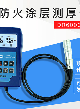 东如DR6000防火涂层测厚仪 防腐层测厚仪油漆涂层测厚仪【0-6mm】