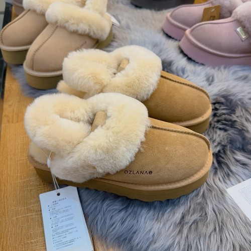 澳洲雪地靴羊皮毛一体保暖棉鞋