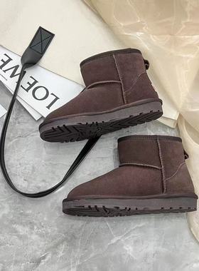 清仓澳洲AUSLUX 2025基础款经典雪地靴女款冬季羊毛保暖棉鞋潮