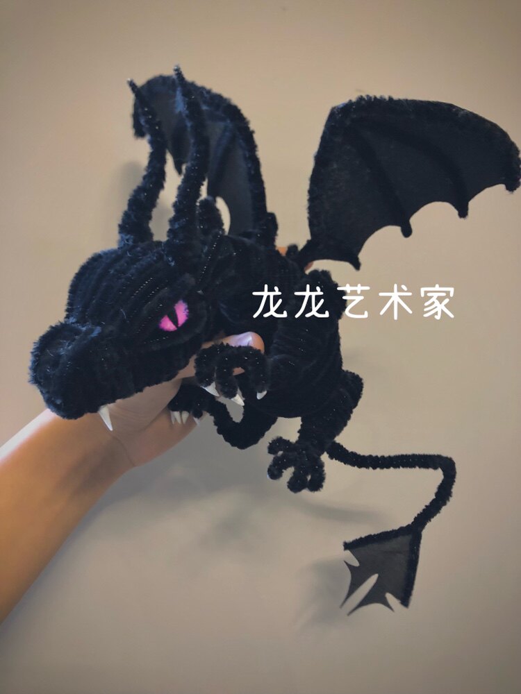 扭扭龙崽成品扭棒龙手工龙恐龙网红龙扭扭棒现做定制现货玩具礼物