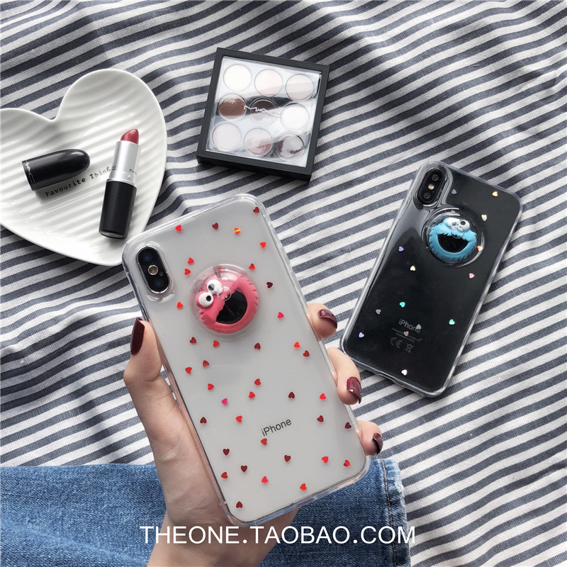 ÏÄÈÕ´´ÒâË®Çò¿¨Í¨Æ»¹ûXÊÖ»ú¿Çiphone7plus/8/6SÈ«°ü͸Ã÷Èí¿ÇÅ®¿î