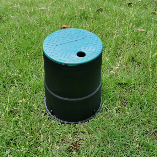 6寸快速取水阀门箱708阀门井绿化塑料阀门箱电磁阀箱地埋箱910