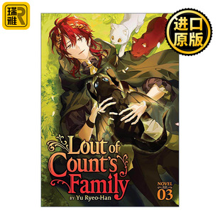 英文原版 Lout of Count's Family Novel Vol.3 成为伯爵家的混混3 同名韩国奇幻冒险漫画轻小说 英文版 进口英语原版书籍