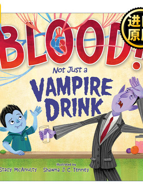 Blood! Not Just a Vampire Drink 血液可不止是吸血鬼的饮料 精装绘本