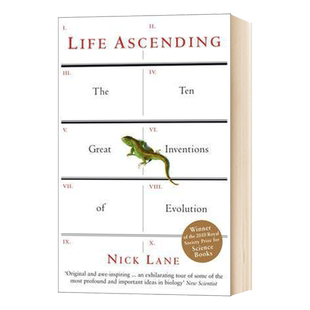 生命的跃升 英文原版 Life Ascending Nick Lane 演化史上的十大发明 尼克莱恩著 Nick Lane 全英文版进口英语书籍