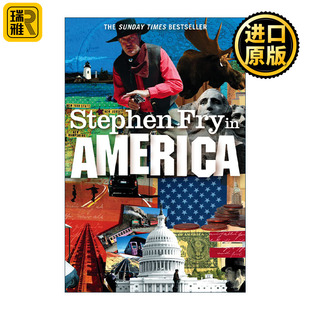 America 进口英语原版 Stephen 书籍 英文版 Fry 史蒂芬·弗莱游记 英文原版 油炸叔在美国