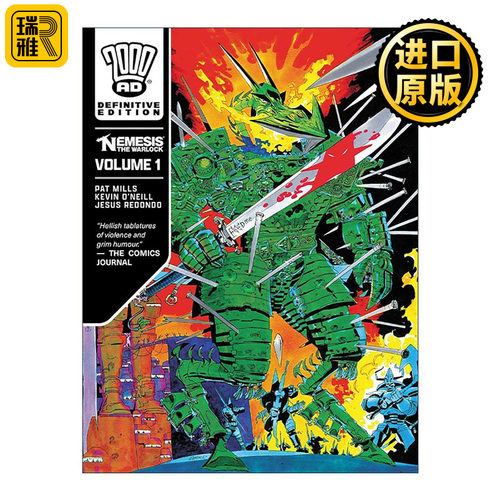 英文原版 Nemesis the Warlock - the Definitive Edition volume 1 复仇术士涅墨西斯卷一 英文版 进口英语原版书籍