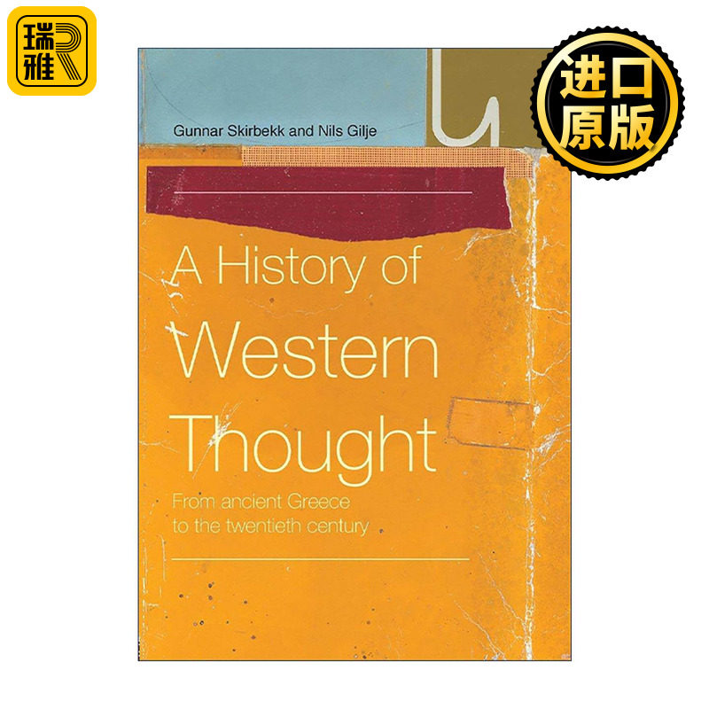 英文原版 A History of Western Thought 西方哲学史 从古希腊到当下 英文版 进口英语原版书籍