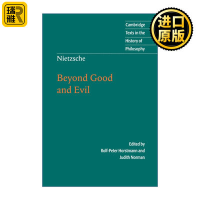 Nietzsche: Beyond Good and Evil 尼采 善恶的彼岸 剑桥哲学史文本系列