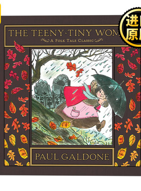 英文原版 The Teeny-Tiny Woman Folk Tale ClassicsPaul Galdone