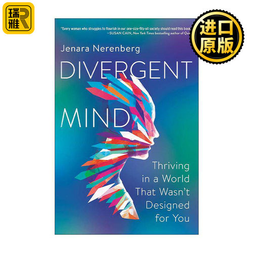 英文原版 Divergent Mind 发散思维 高敏感 多动症 自闭症 恐音症 阅读障碍 SPD等女性的真实故事 英文版 进口英语原版书籍