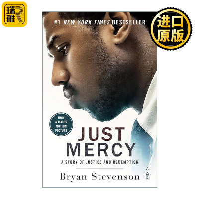 英文原版 Just Mercy 正义的慈悲 布莱恩·史蒂文森回忆录 电影封面版 英文版 进口英语原版书籍