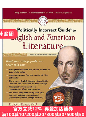 英文原版 The Politically Incorrect Guide to English and American Literature 另类英美文学 对英美文学的政治不正确导读