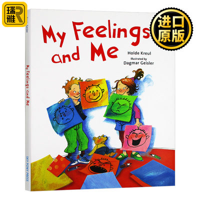 My Feelings and Me 我的感觉 Holde Kreul 儿童情绪绘本 亲子互动早教图画书 原版