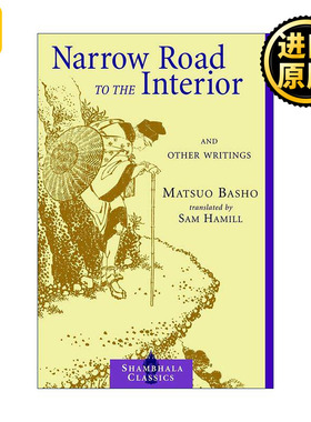英文原版 Narrow Road to the Interior 奥州小路 诗歌 松尾芭蕉 英文版 进口英语原版书籍
