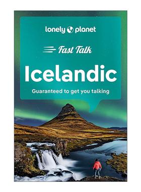 英文原版 Lonely Planet Fast Talk Icelandic 冰岛语快速会话 第2版 孤独星球语言指南系列 英文版 进口英语原版书籍