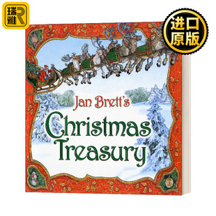 汪培珽第5五阶段 Christmas 收藏版 合辑 7个故事精装 Treasury 精装 Jan 圣诞节 Brett