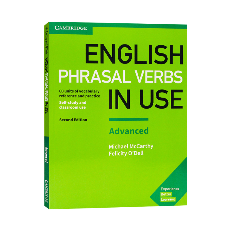 剑桥高级英语短语动词 English Phrasal Verbs in Use Advanced英文原版配答案全英文版进口原版英语书籍