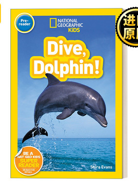 National Geographic Kids Readers Prereader Dive Dolphin 海豚