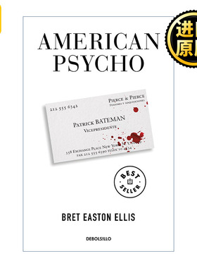 英文原版 American Psycho Spanish Edition Bret Easton Ellis