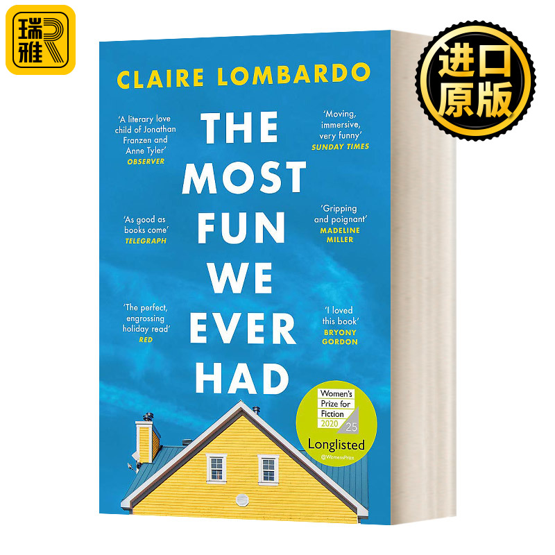 The Most Fun We Ever Had 我们曾拥有过的快乐 2020女性小说奖长名单 英文原版