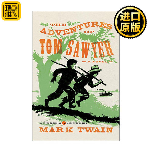 英文原版 The Adventures of Tom Sawyer 汤姆·索耶历险记 马克·吐温 Harper经典豪华系列 英文版 进口英语原版书籍