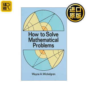 英文原版 Solve Problems Mathematical How