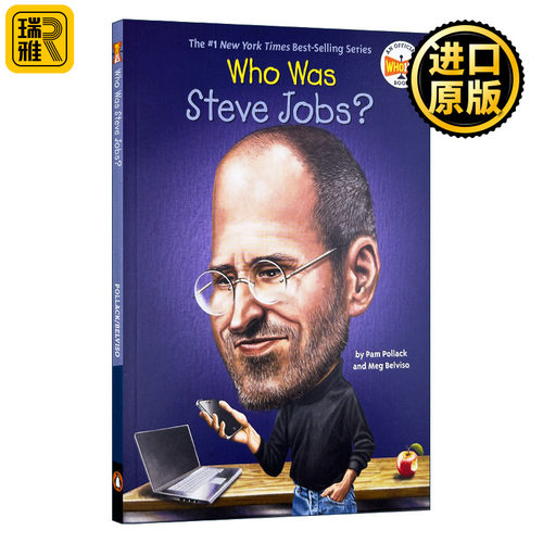 谁是史蒂夫 乔布斯 英文原版 Who Was Steve Jobs? 英文版 进口英语原版书籍WhoWas/WhatWas/WhereIs/whois/WhatIs系列