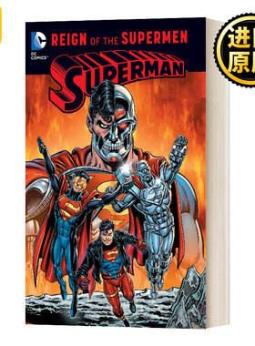英文原版 Superman Reign of the Supermen 超人 超人的统治 英文版 Dan Jurgens、Karl Kesel、Jerry Ordway 进口英语原版书籍